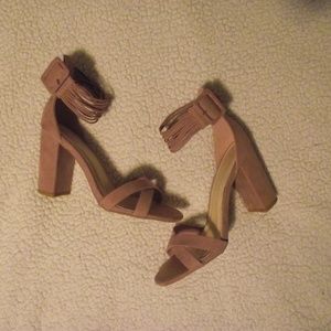 Qupid Dusty Pink Heels